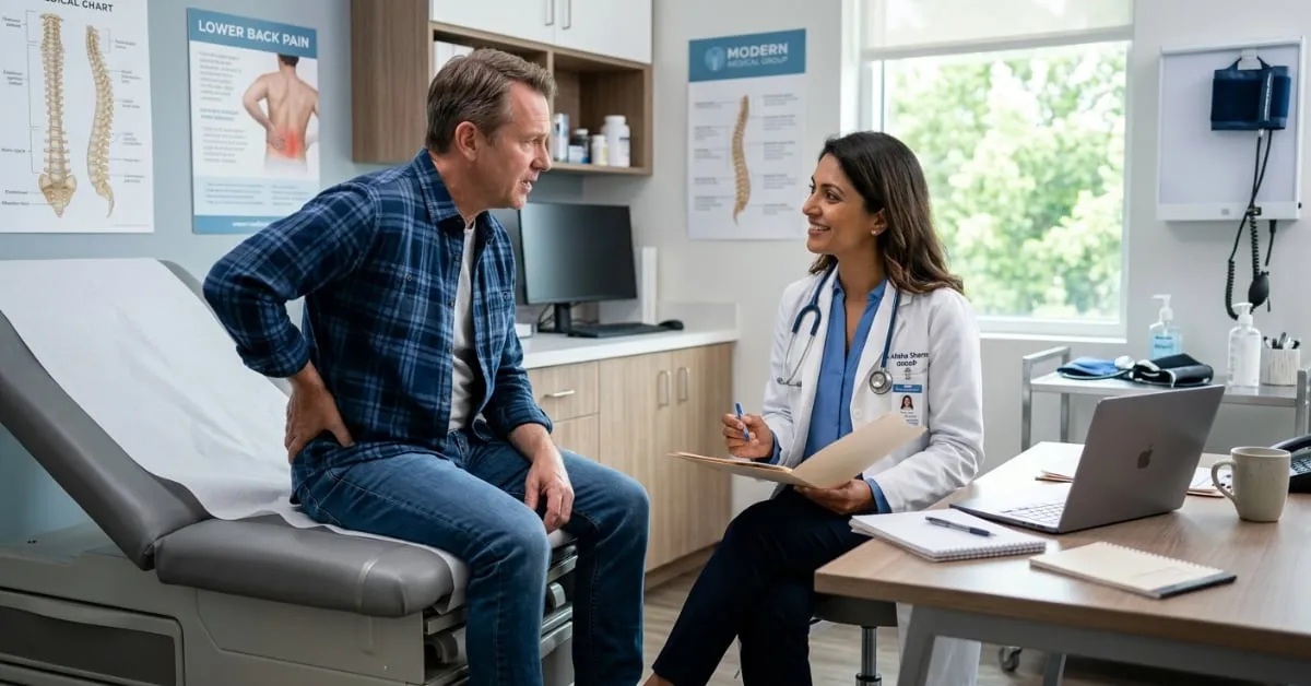 Seek Professional Doctor Help for back pain
