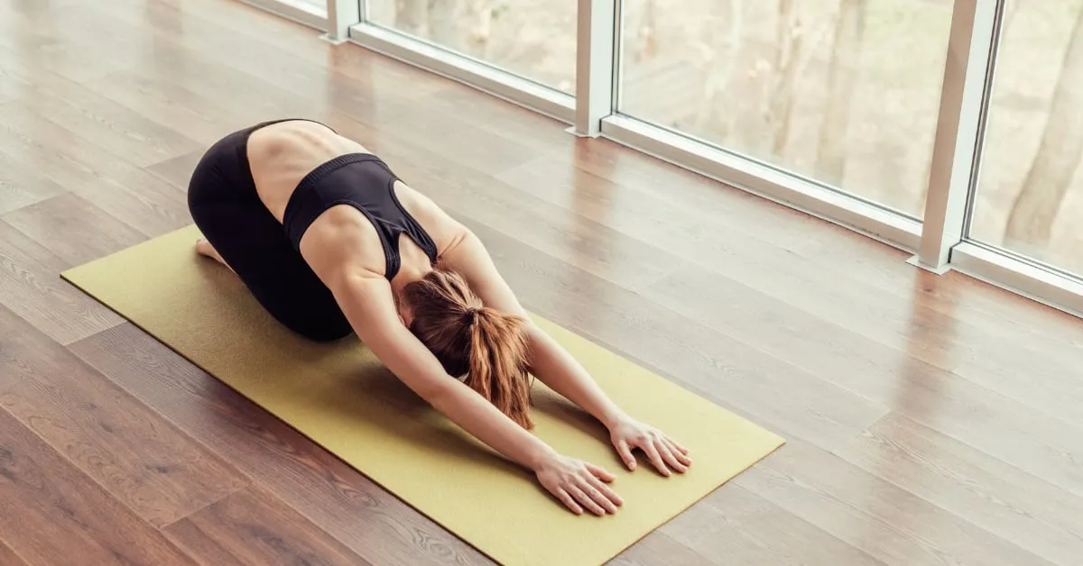 Child’s Pose Stretch
